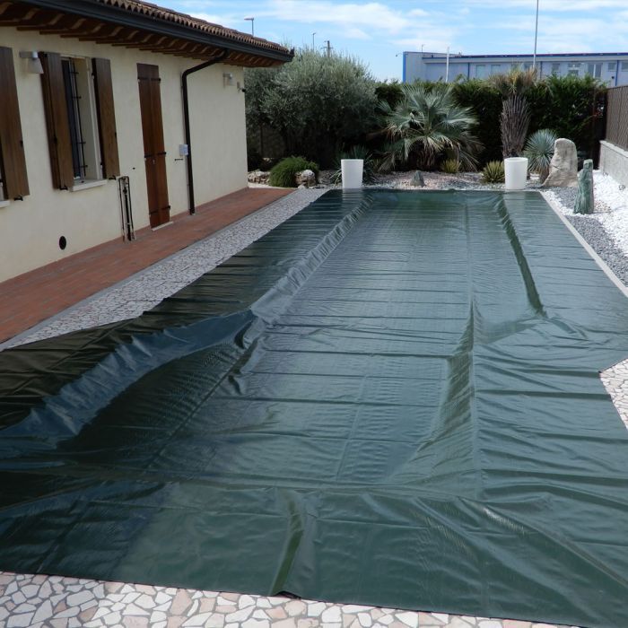 Winterabdeckung Für Pool 5x3 M – Mit Winddichten Röhren, Robust & Passgenau