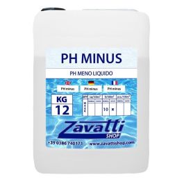 Ph-Minus 5 Litri Per Piscina E Spa - Riduttore Di PH Naturale - Migliora La Qualità Dell'Acqua