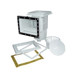 Productos qp Skimmer estándar de boca redonda 5m3/h con boca larga 360mm Transparente| Swiminn