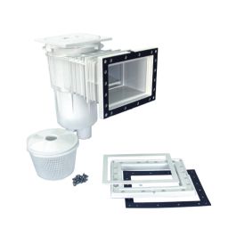 Set Prolunga Skimmer Piscina Well2wellness: Bocca Larga Per Skimmer Standard S1