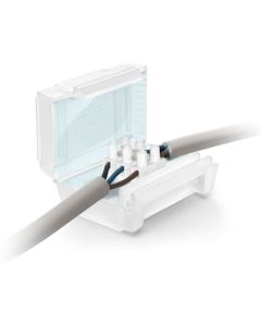 Caja de gel aislante para conexión de cables de 3x6mm² 