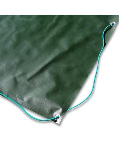 Winter cover  with studs and elastic - for pool 7 x 14 meters - rectangular 
