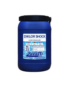 25 Kg Diklor Shock - cloro granulare per piscina certificato