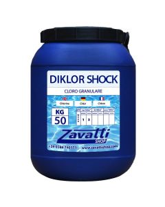50 Kg Diklor Shock - cloro granulare per piscina