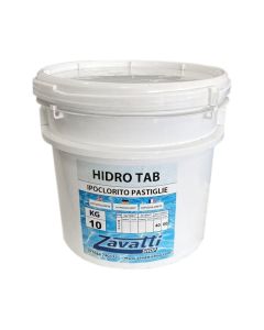 10 Kg Hidro Tab - ipoclorito di calcio in pastiglie da 20 gr per vasche spa