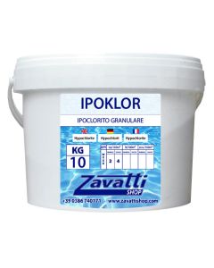 Granular calcium hypochlorite 10 kg drum