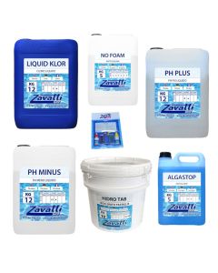 SPA kit products for the disinfection of spa whirlpools 
