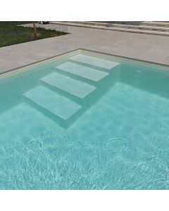 Easyblok costruzione scala per piscina  