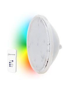 Seamaid 502839 Lámpara estándar PAR56, 90 RGB LED con control remoto de 16W