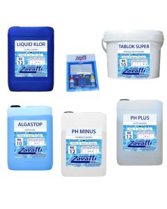 specific product kit for disinfection with cartridge systems 