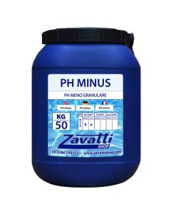50 Kg Ph Minus - riduttore ph granulare per piscine