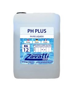 12 Lt PH plus - elevatore PH liquido per dosatori automatici per piscine