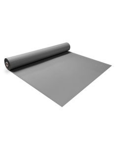 Bobina 25 x 1,65 m telo pvc armato di rivestimento Grigio Medio