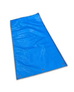 Sacco contenitore porta telone per copertura invernale piscina azzurra