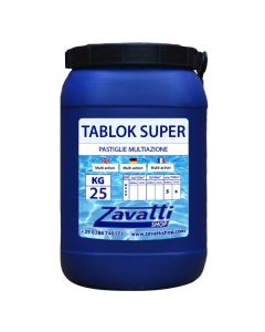 Trichloro Multifunction chemical tabs for pool - 25 Kg