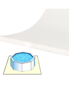 Tappeto materassino morbido da fondo 4 x 4 m per piscina fuoriterra