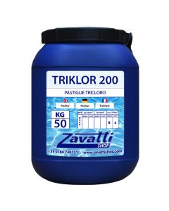 50 Kg Triklor 200 - tricloro in pastiglie da 200 gr