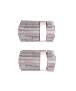 Maytronics 6101656+6101611- Kit mit 2 kurze Bürsten für Dolphin Roboter 