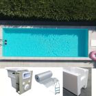 Easy kit design, kit piscina fai da te 3 x 6 x h 1.50, skimmer