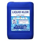 25 litres de chlore liquide