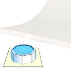 PREZZO AL ML - Tappeto materassino morbido da fondo per piscina fuoriterra