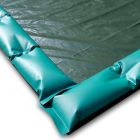 Winter cover with windproof tubes for swimming pool 8x4 - rectangular 