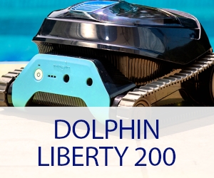 Assistenza robot piscina Dolphin Liberty 200 Maytronics senza filo