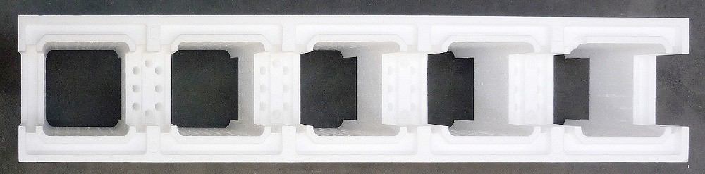 Nodo interno - Elemento EASYBLOK rettilineo