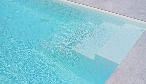 kit scala per piscina in kit