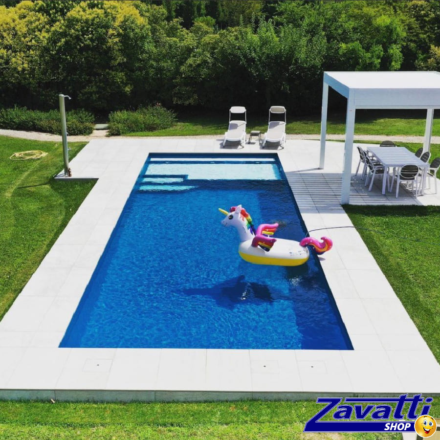Piscina skimmer filtrante sfioratore