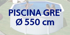 Piscina Grè 550 cm rotonda