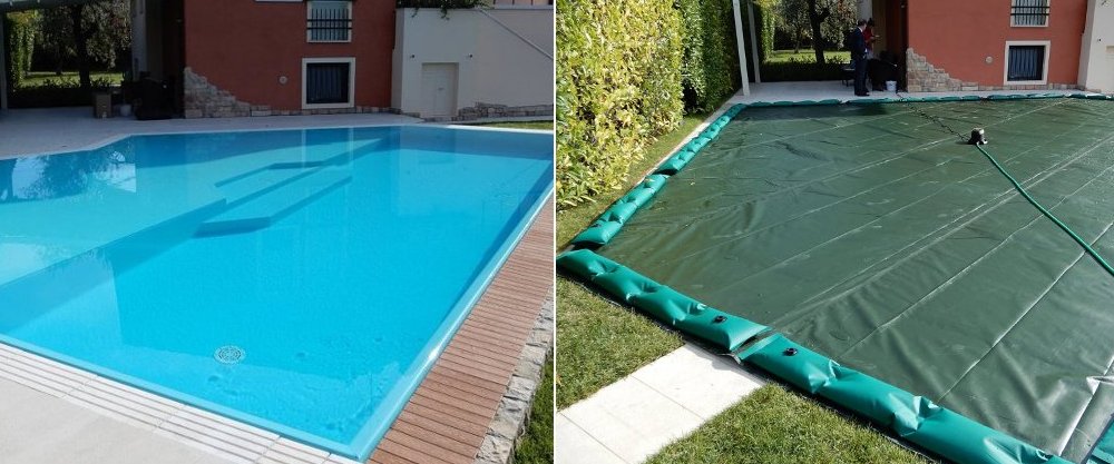 Chiusura invernale piscina