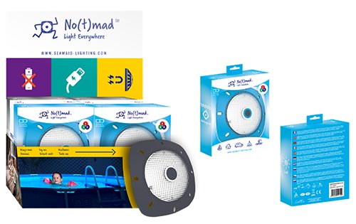 Espositore NotMad Semaid e packaging