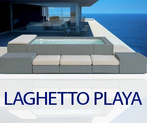 Laghetto Playa la minipiscina per interni ed esterni con riscaldamento ed idromassaggio