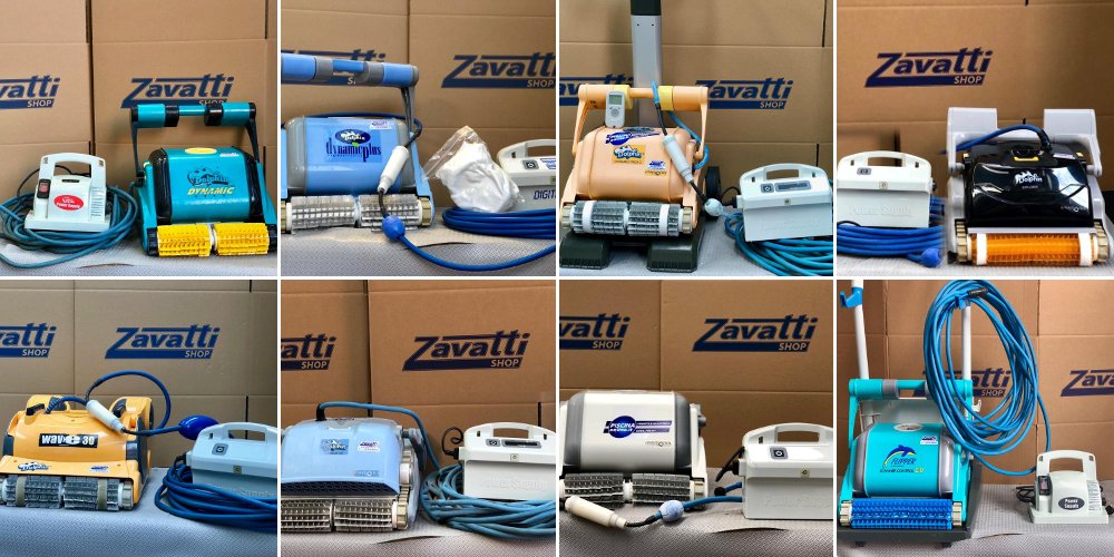 Robot piscina usati ricondizionati da Zavattishop