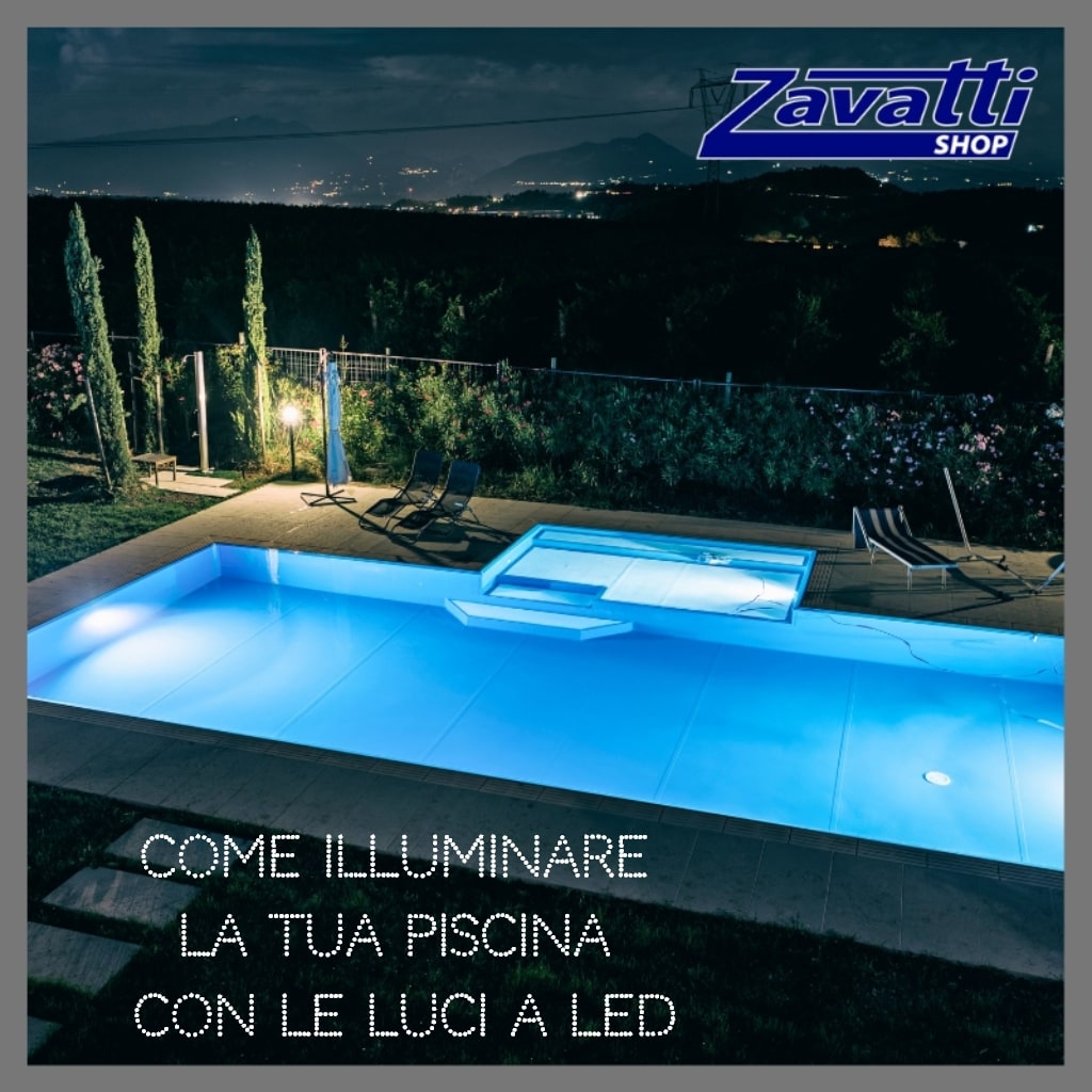 Luci led per piscina