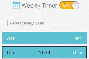 weekly timer robot nettoyeur dolphin